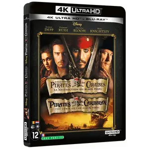 Comparateur de prix : Disney Studios Pirates des Caraïbes : La Malédiction du Black Pearl Blu-ray 4K Ultra HD