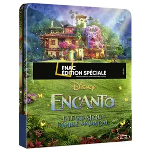 WALT DISNEY COMPANY FRANCE SAS Encanto : La fantastique famille Madrigal Édition Spéciale Fnac Steelbook Blu-ray