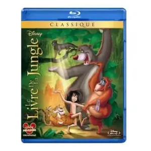 Walt Disney Records Le Livre de la Jungle Combo Blu-Ray DVD pas cher
