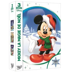 Walt Disney Records Mickey - Coffret "La magie de Noël" 3 DVD