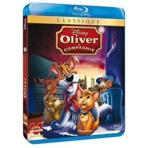 DISNEY CLASSIQUES - Blu-Ray Oliver & Compagnie pas cher