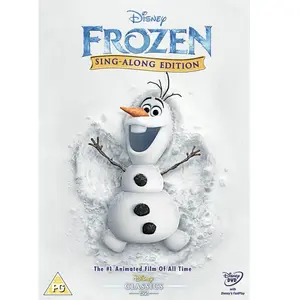 Disney Frozen Sing-Along Edition - [Format DVD Version Originale] pas cher