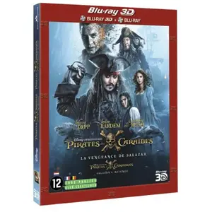 Comparateur de prix : Walt Disney Pirates des Caraïbes La vengeance de Salazar Blu-ray 3D + 2D