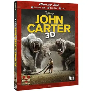 Disney John Carter - Combo Blu-Ray 3D + DVD