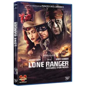 WALT DISNEY COMPANY FRANCE SAS Lone Ranger, naissance d'un héros DVD pas cher