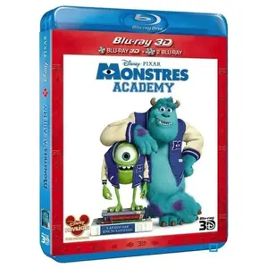 Disney - Pixar Monstres Academy Combo Blu-Ray 3D