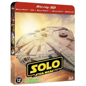 LUCASFILM Solo : A Star Wars Story Steelbook Blu-ray 3D