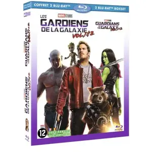 Marvel Les Gardiens de la Galaxie Vol.1 & 2 Coffret Blu-ray pas cher