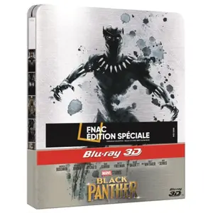 Marvel Black Panther Edition Fnac Steelbook Blu-ray 3D
