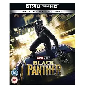 Import Black Panther Blu-ray 4K Ultra HD pas cher
