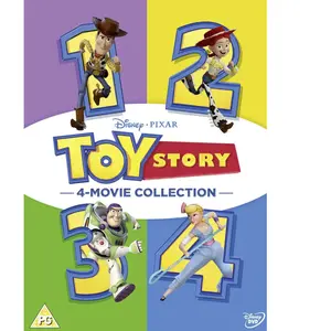 Toy Story 1-4 Complete - [Format DVD4 Version Originale] pas cher