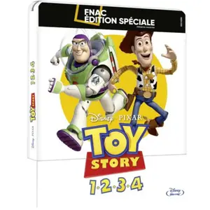 Walt Disney Coffret Toy Story L'intégrale Steelbook Edition Spéciale Fnac Blu-ray