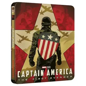 WALT DISNEY COMPANY FRANCE SAS Captain America : The First Avenger Steelbook Mondo Blu-ray 4K Ultra HD