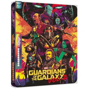 Marvel Les Gardiens de la Galaxie Volume 2 Steelbook Mondo Blu-ray 4K Ultra HD