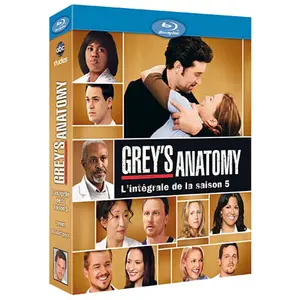 ABC Grey's Anatomy - Coffret intégral de la Saison 5 - blu-Ray pas cher