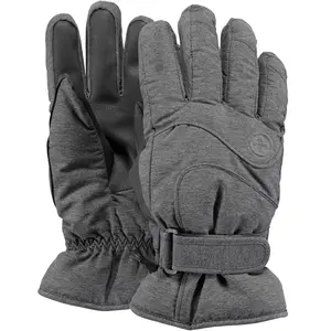 Barts Basic Skiglove Gants Mixte, Gris (Dark Heather 0019), Large pas cher