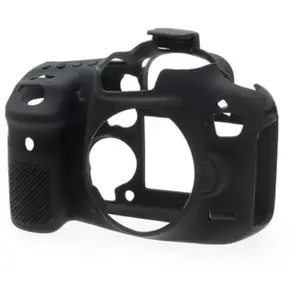 easyCover Silicone cover voor Canon EOS 7D Mark II - zwart pas cher