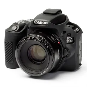 easyCover Cameracase Canon 200D / 250D Zwart pas cher