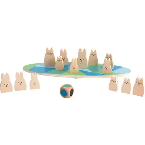 Comparateur de prix : BS Toys Evenwicht konijntjes Bordspel - Educatief Spel - Behoud Evenwicht - Vanaf 4 Jaar - 2 Spelers - Cadeau kind