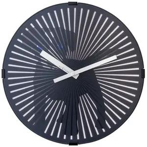 NeXtime Dog Wallclock, Plastique, Ø 30 cm pas cher