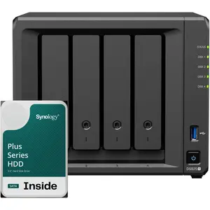 Synology DS925+ 4Bay 48TB NAS met 4x 12TB Plus HDD (4 x 12 To), NAS, N... pas cher