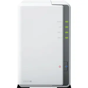 Synology DS223j - NAS - Western Digital RED 16TB (2x 8TB) - Wit pas cher