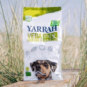 Yarrah dog biologische brokken vega ultra sensitive graanvrij - 10 KG pas cher