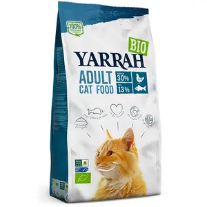 Comparateur de prix : 10kg Yarrah Bio poisson - Croquettes pour chat
