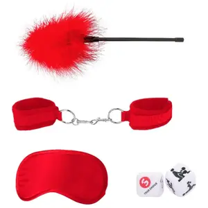 Ouch! Introductory Bondage Kit #2 - Red pas cher