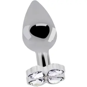 Lucky Diamond Plug - 3.75 Inch - Silver pas cher