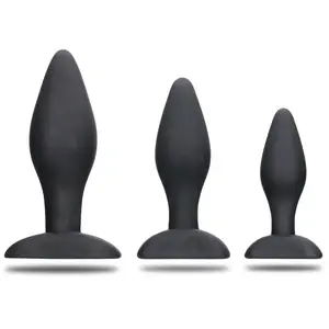 Shots - Ouch! Apex - Butt Plug Set blackVendu parbol