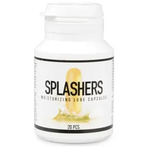Pharmquests Splashers - Capsule Glijmiddel - 20 Stuks pas cher