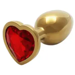 Comparateur de prix : Ouch! Plug Anal Bijou Coeur Rouge S
