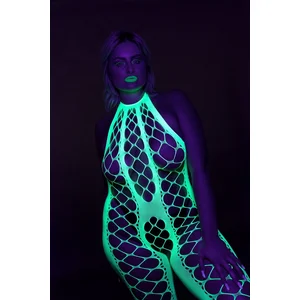Combinaison Filet et Dos nu Vert Fluo vert XL/XXXXL pas cher