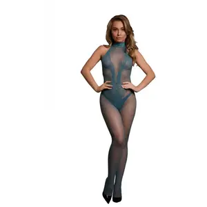 Shots - Le Désir DES026BLUOSX - Fishnet and Lace Bodystocking - Queen ...Vendu parbol