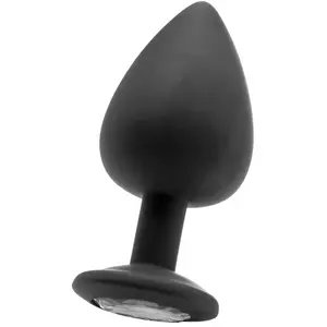 Ouch Gode Anal en Silicone Extra Large Diamond Noir