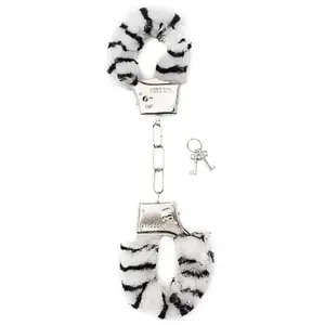 Shots Toys Menottes Furry avec Peluche Motif Zèbre pas cher