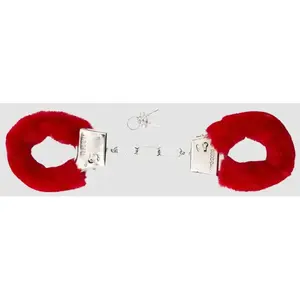 Shots - Shots Toys Harige Handboeien red