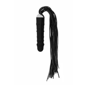 Ouch! Martinet-Gode Black Whip nerve 13 x 3.5 cm noir