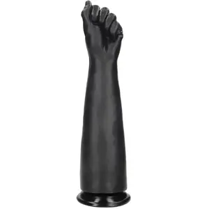 Fist of Pleasure XL - Vuistdildo - 1336 gr / 35 cm - Zwart