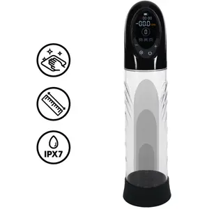 Pumped CyberPulse - Automatic Waterproof Penis Pump - Black pas cher