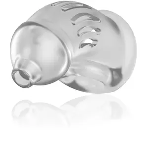 Shots - ManCage Model 29 - TPE Chastity Cage - Transparent pas cher