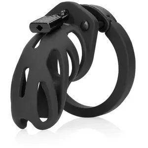 Cage de chasteté ManCage Modèle 24 - 9 x 3.5cm Noire  