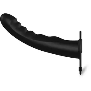 Comparateur de prix : Ouch! by Shots Silicone Ribbed Strap-On - Adjustable - Black