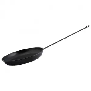 No Label Poêle à crêpes - Acier - Outdoor pas cher
