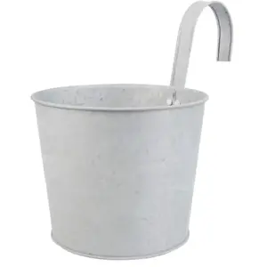 ESSCHERT DESIGN Pot Zinc avec accroche pas cher