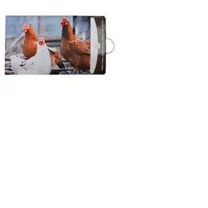 ESSCHERT DESIGN Tapis fermier Poules 76 x 46 cm pas cher