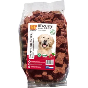 Biofood 3-In-1 Koekje Cranberry&Vlees - Hondensnacks - 500 g pas cher