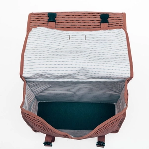 New Looxs Fiori Double Nomi Dubbele Fietstas - 30 liter - Rood pas cher