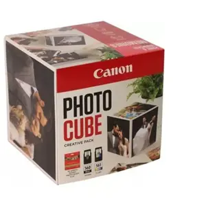 Comparateur de prix : Cartouche d'encre Canon PG560/CL561 Photo Cube White/Pink + PP-201 Blanc et Rose